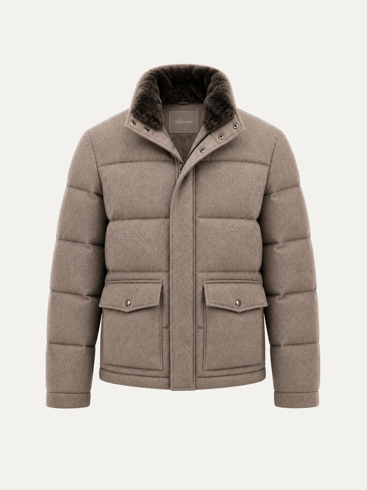 SAVOY FUR JACKET TAUPE