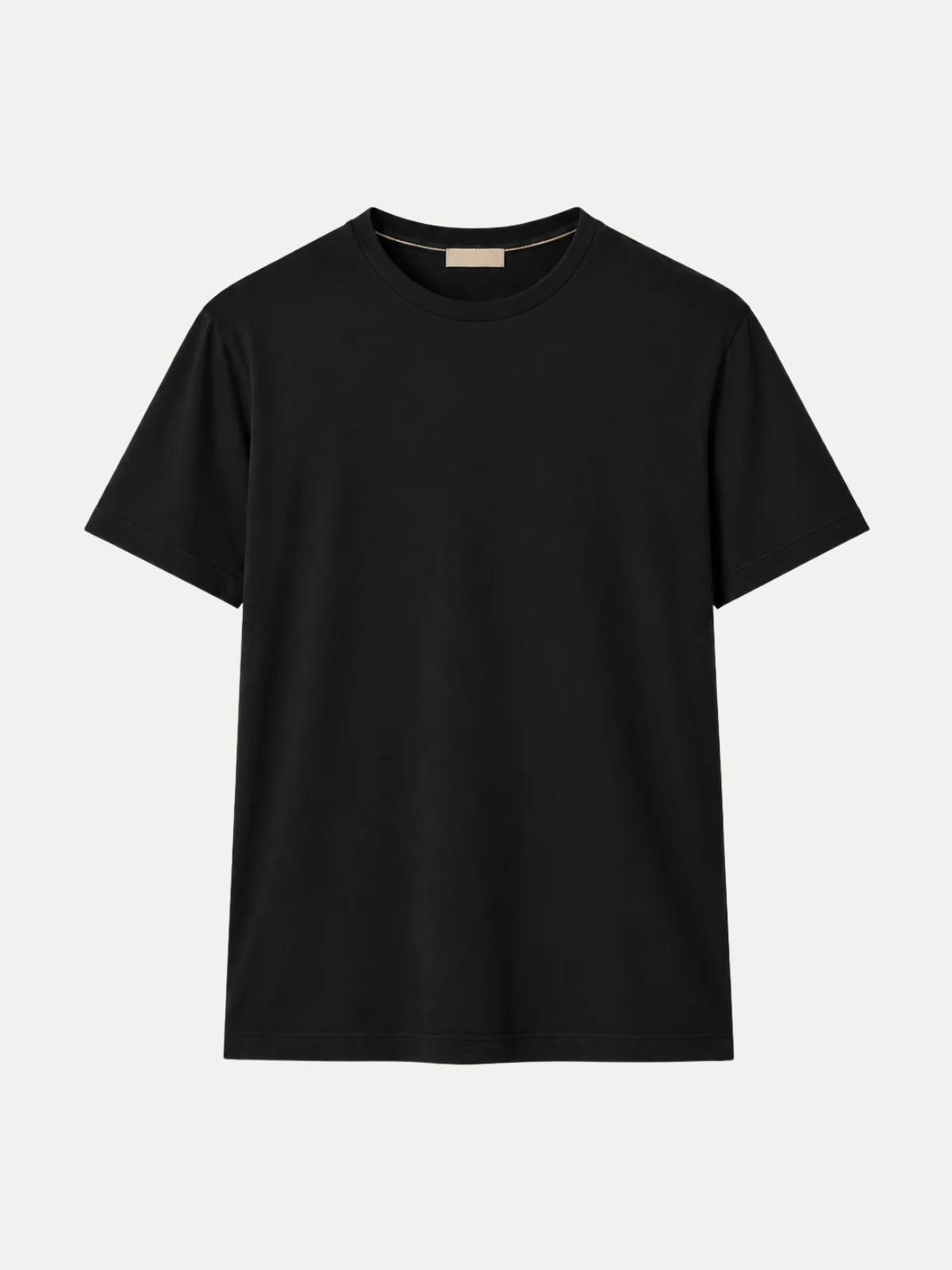 SUPIMA COTTON T-SHIRT BLACK