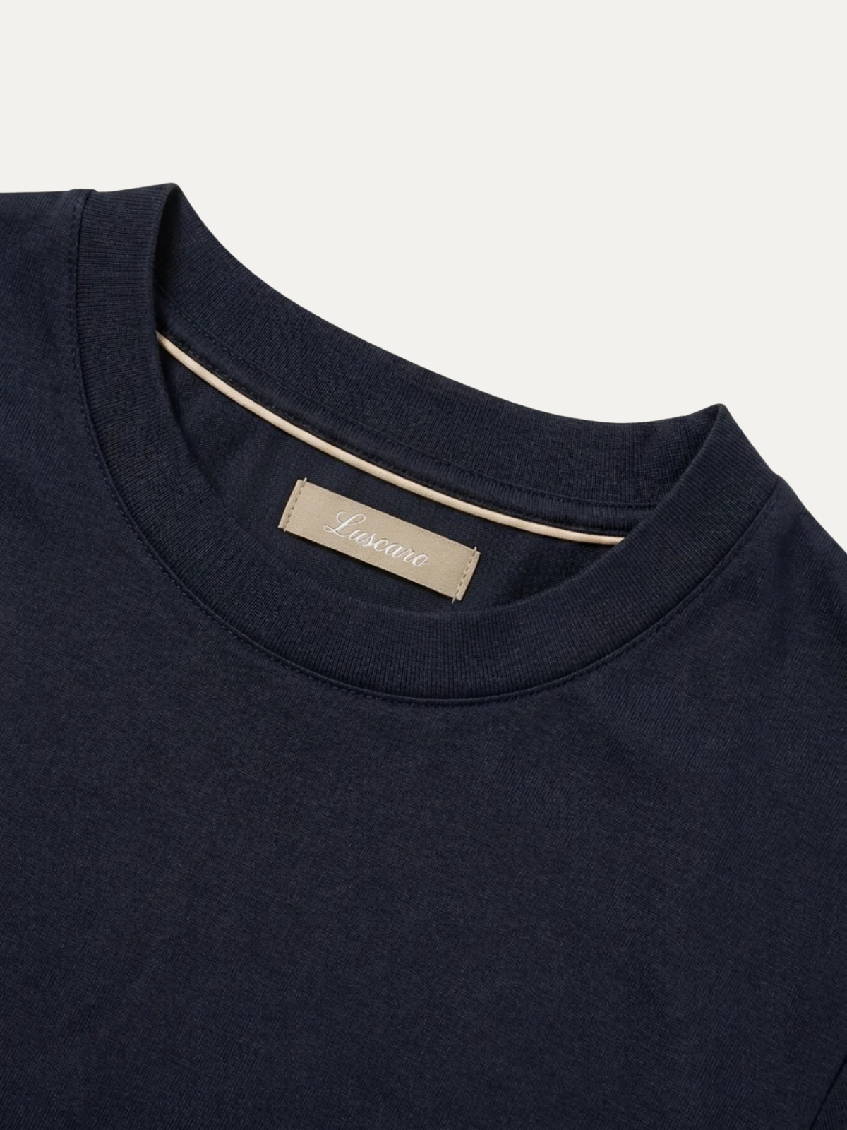 SUPIMA COTTON T-SHIRT NAVY