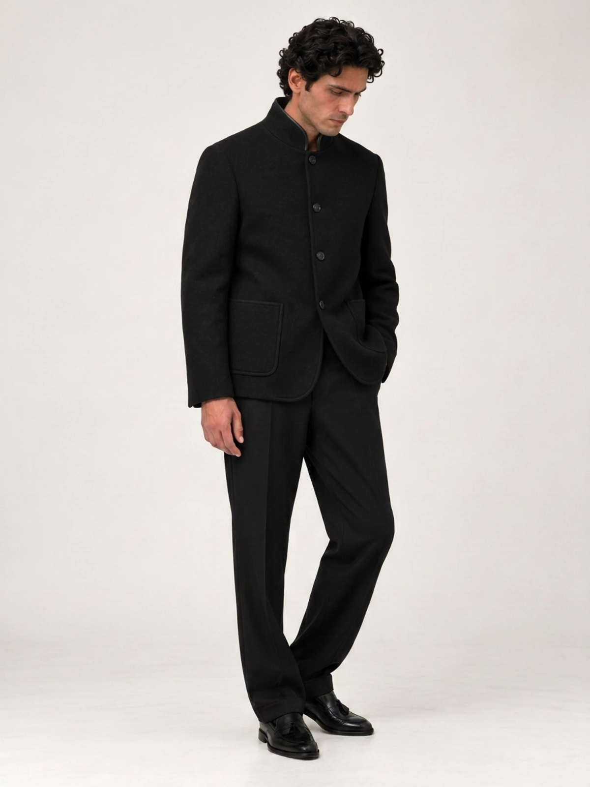 CASHMERE VENDÔME JACKET BLACK