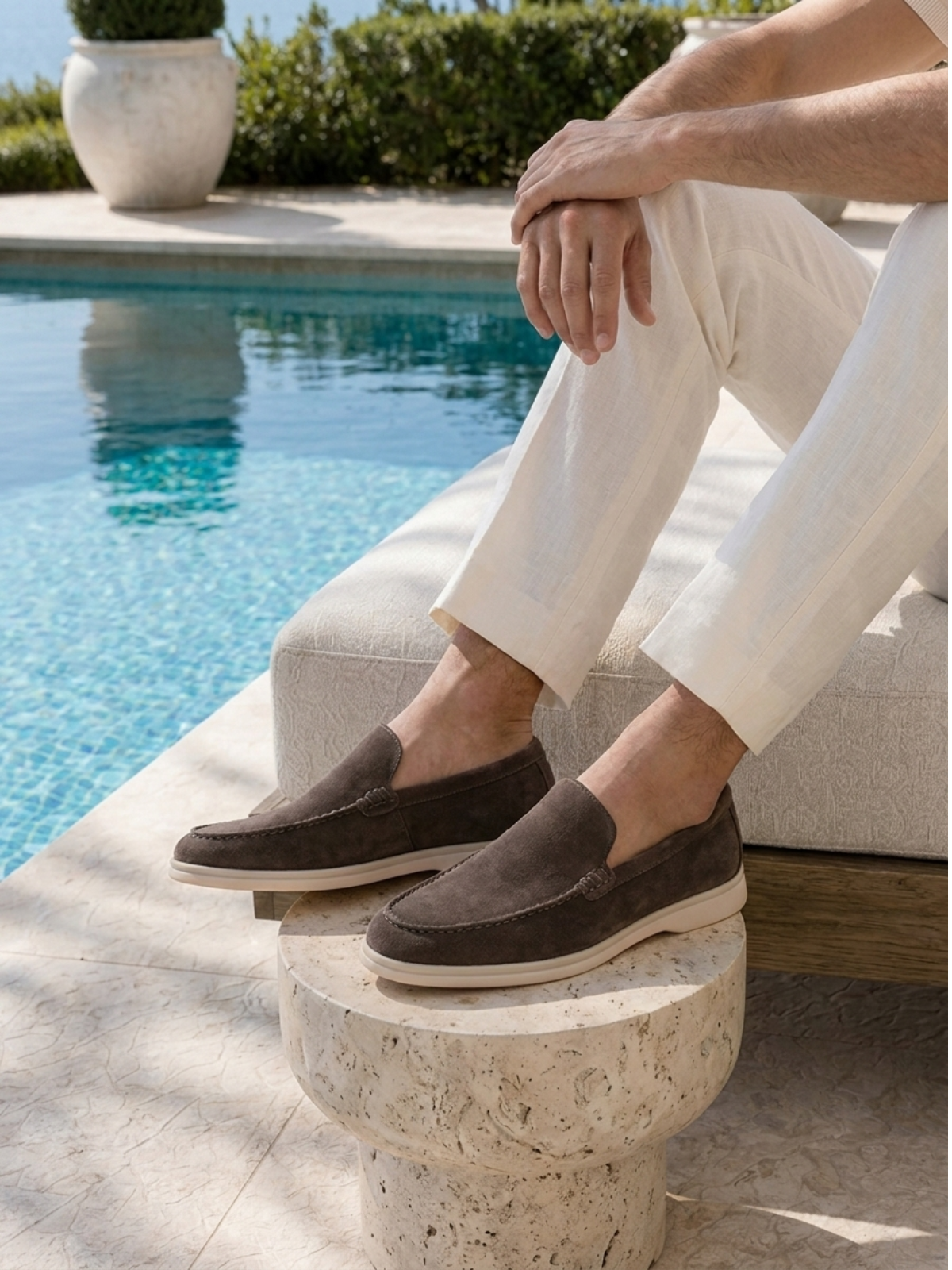 RESORT LOAFERS CHOCOLATE BROWN